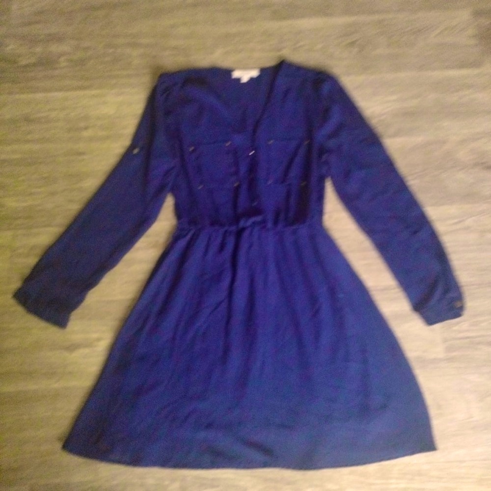 Umgee mini dress blue size S